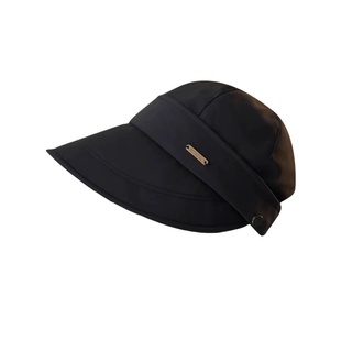 赵露思同款帽子女秋冬鸭舌帽女加大加深渔夫帽显脸小大帽檐毛呢帽