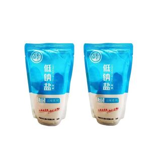 中盐白玉兰低钠加碘盐400g食用盐老牌子无添加健康减盐不减咸