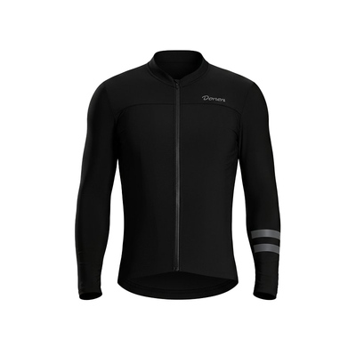 达恩骑行服男长袖抓绒保暖防晒