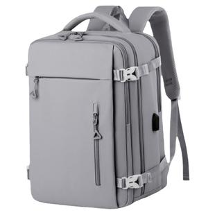 双肩包男士新款行李包大容量书包商务出差电脑包收纳包旅游背包女