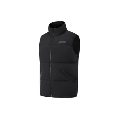 李宁2025年冬季新款保暖羽绒马甲