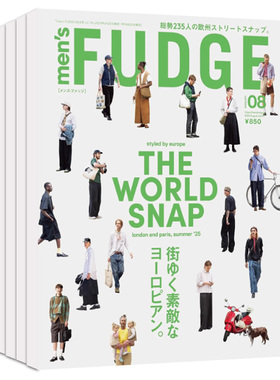 日本潮男时尚Men'sFudge