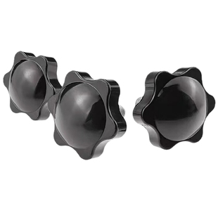 304不锈钢梅花手柄螺丝星型机械带把手旋钮头六星手拧螺丝钉M4M12