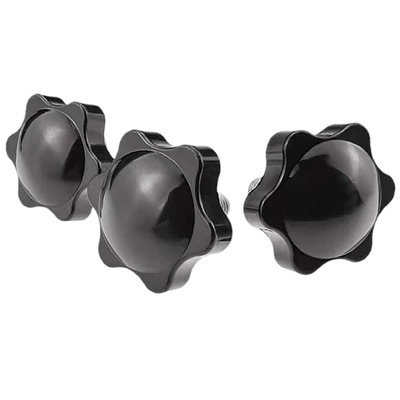 304不锈钢梅花塑料胶头手拧螺丝