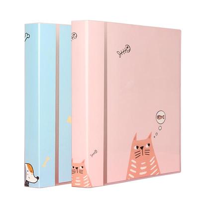 齐心四孔a4打孔活页夹资料册外壳