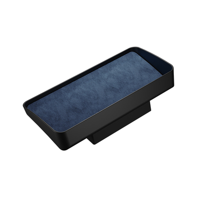 极氪001/9X/007GT收纳盒翻毛皮