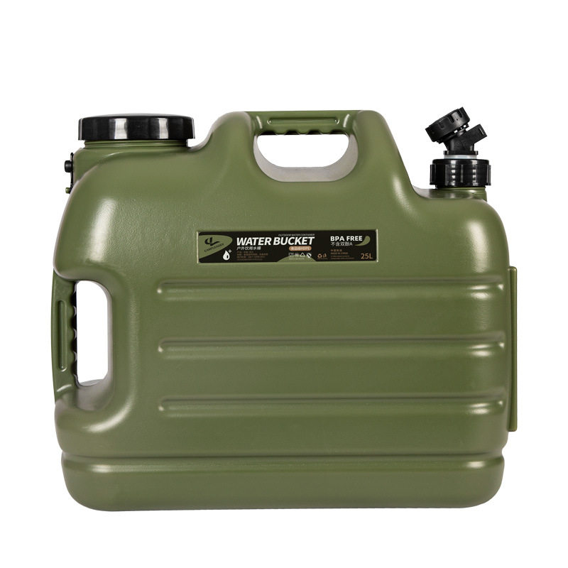 露营车载加厚带龙头储水桶10L