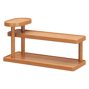 桌面杯子收纳架子台面水杯茶具办公桌上小型杯架手办化妆品置物架