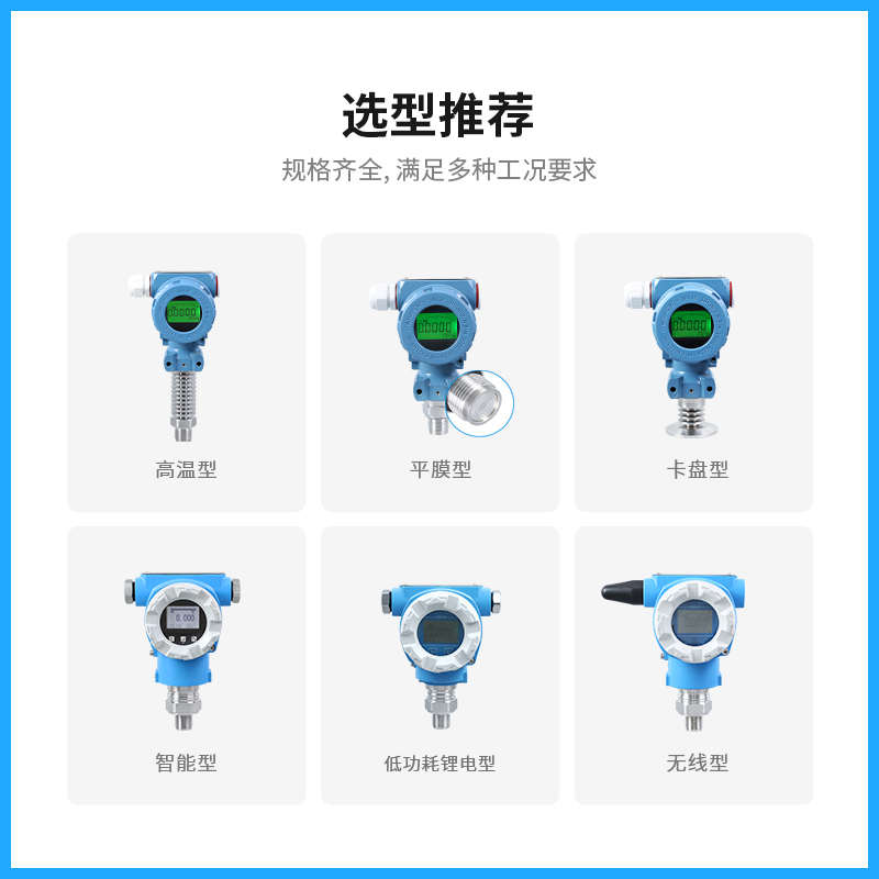 YB2088 高精度工业数显压力变送器 4-20mA榔头型压力变送器传感器
