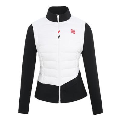 女士羽绒服SVG高尔夫可拆卸袖子