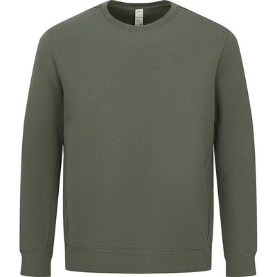 本来BENLAI男士云柔空气层卫衣休闲长袖圆领卫衣BRCW40001