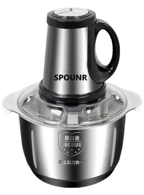 绞肉机正品苏泊SPOUNR家用电动多功能和面馅绞菜大容量纯铜电机