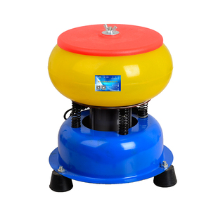 玉石震动抛光机震机翡翠震桶振动研磨机家用小型全自动振桶打磨机