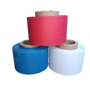 空调橡塑保温棉消防阻燃压延膜缠绕包扎带PVC聚氯乙烯红色10厘米