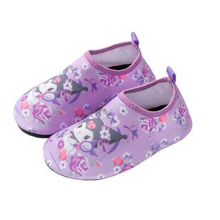 三丽鸥幼童鞋宝宝地板袜秋冬薄款防滑隔凉婴幼儿软底学步室内儿童