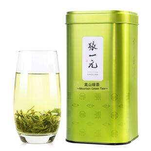 张一元茶叶2025新茶雨前一级高山绿茶300g罐嫩芽绿茶茶叶春茶绿茶