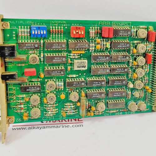ABB GVT 360 5796 CMA 33-1 PRINTED CIRCUIT BOARD (FAST SHIP B