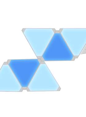 奇光板cololight礼物三角灯