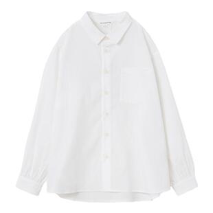 【校服衬衫】棉叔叔男童女童长袖白衬衫春新款小方领宽松版演出服