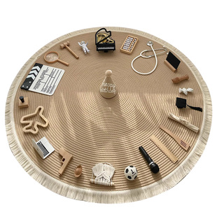 宝宝抓周道具租赁出租原木ins风周岁礼用品生日抓阄仪式布置摆件