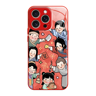 武林外传适用华为mate80ProMax手机壳pura70新年款p70喜庆nova14红色13同福客栈p60周边60保护壳50保护壳全包