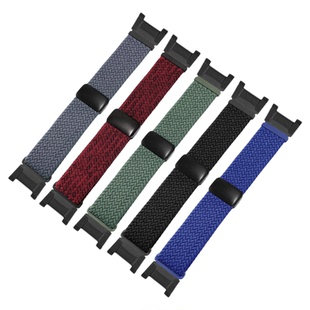 适配G-shock卡西欧GWG-B1000大泥王三代磁吸扣弹性编织尼龙手表带