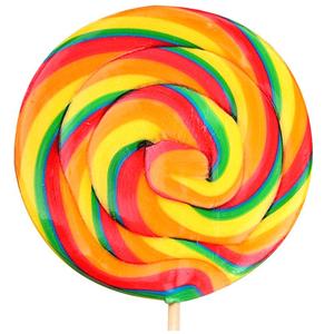 金稻谷彩虹棒棒糖儿童80g整箱批