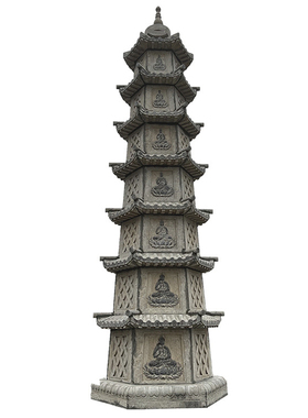 艺圣石雕寺庙佛塔舍利塔文昌塔