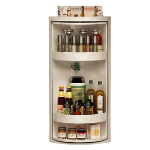 可旋转调料置物架厨房专用台面转角调味料油盐酱醋瓶收纳架佐料架
