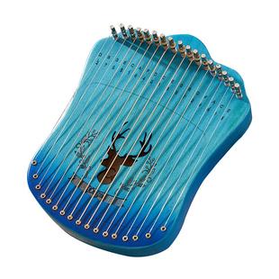 cega指弹弦琴17音弦男女生自学乐器小吉他拇指手指琴卡林巴琴正品