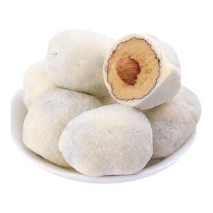 和来顺夹心大颗粒巴旦木奶枣零食多口味零食奶枣可代发抖音推荐