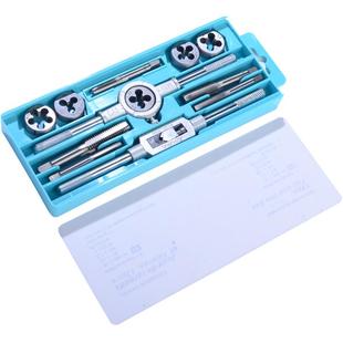 手用丝锥扳手板牙套装攻丝套丝工具攻牙神器螺纹公丝开牙丝锥铰手