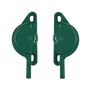 老式铝合金门窗月牙锁塑钢推拉窗户锁移门锁扣90型窗钩锁窗栓搭扣