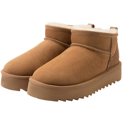 暇步士女加绒保暖舒适轻便雪地靴