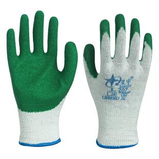 星宇劳保防滑手套L207橡胶防护耐用耐磨玻璃厂专用木工干活工作