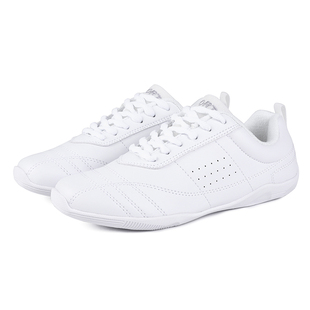 竞技健美操鞋啦啦队比赛专用鞋白色健身操鞋软底儿童啦啦操训练鞋