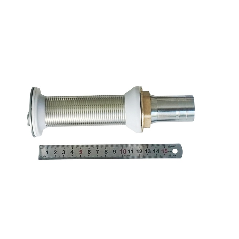 加长洗衣池下水器加厚排水管套装 13特长手拿盖去水头口浴室配件