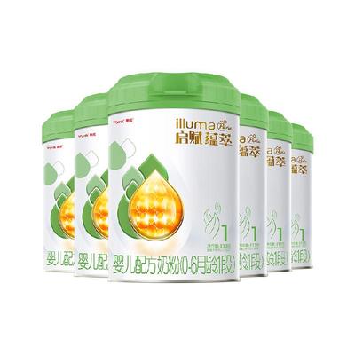 惠氏启赋新生儿奶粉有机1段0-6月810g*6罐三重权威有机认证
