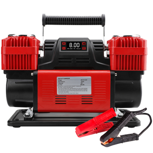 车载充气泵双缸高压大功率越野车农用车大货车汽车房车轮胎打气泵