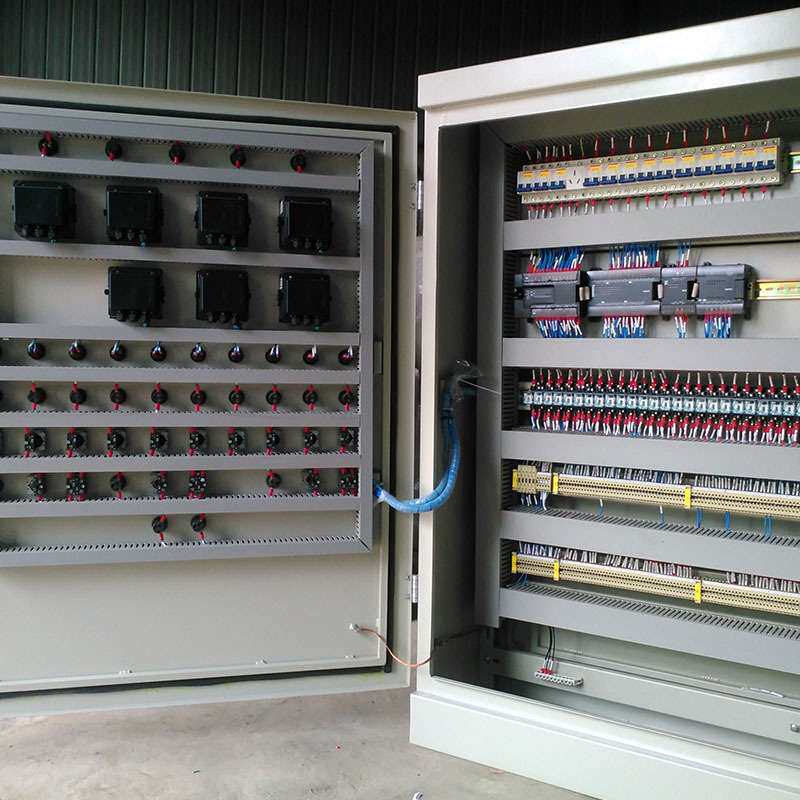 供应PLC柜 自动化变频控制柜 锅炉控制箱 恒温恒湿空调配电箱