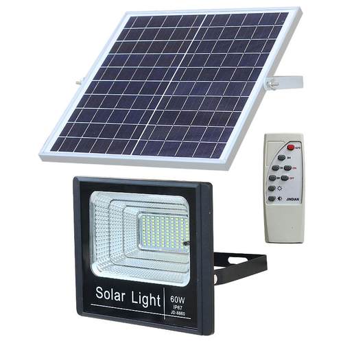太阳能灯户外庭院灯家用超亮LED照明路灯新农村100W室内外投光灯