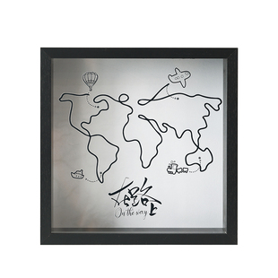 票根收纳相框纪念门票明信片旅行记录演唱会音乐剧镭射票展示收藏