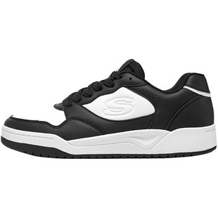 Skechers/斯凯奇正品新款男子运动透气低帮训练休闲鞋183240-BKW