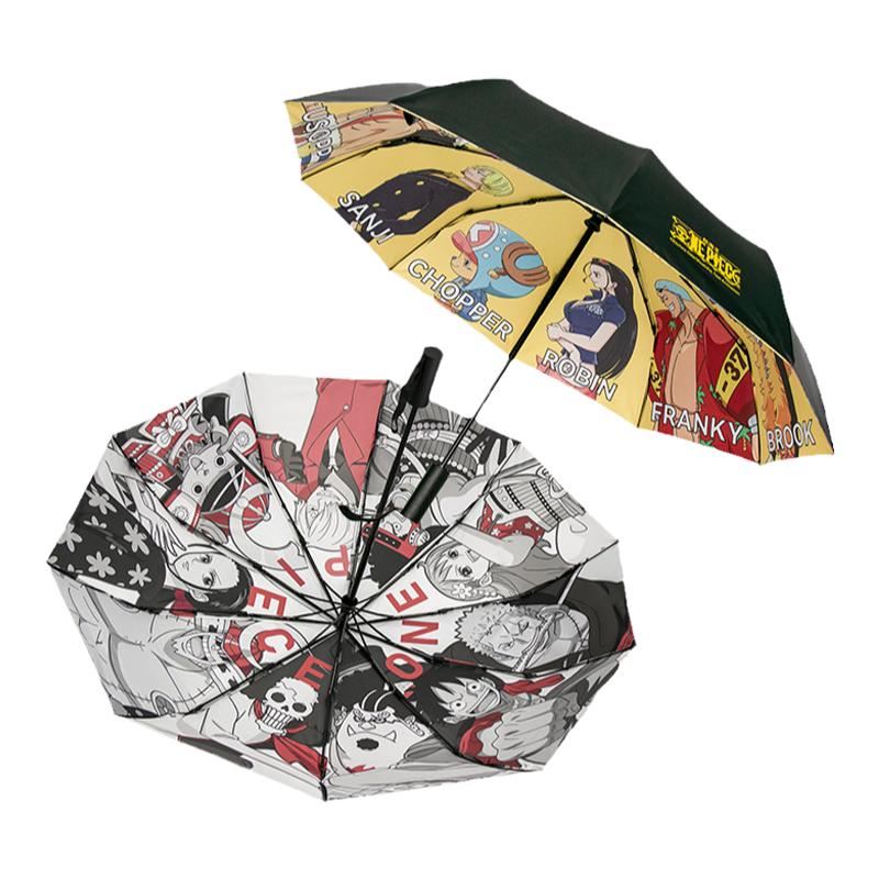 官方正版海贼王雨伞周边联名限量款全自动晴雨伞索隆艾斯生日礼物