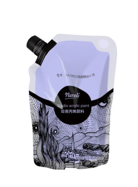 neroli橙花丙烯颜料袋装浪费小