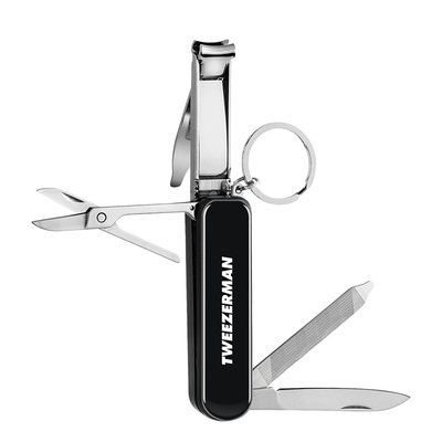TWEEZERMAN微之魅多功能军刀指甲钳户外随身指甲锉小巧便携