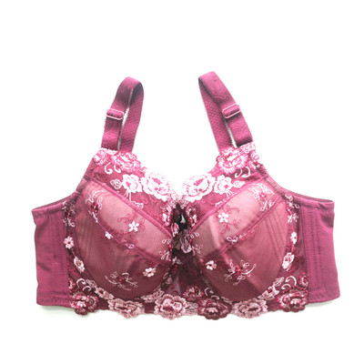 全罩杯文胸聚拢内衣胖MM防下垂