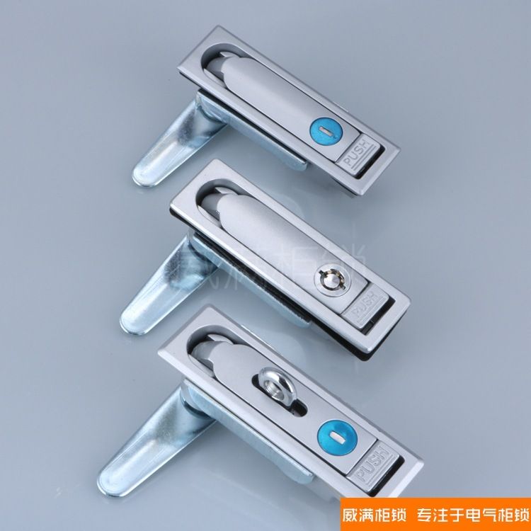 威满柜锁MS713/713-G/弹子锁控制柜锁锁电器网络箱开关平面