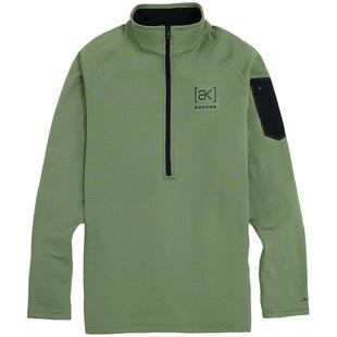 BURTON伯顿官方男士[ak]HELIUM GRID套头衫半拉链抓绒卫衣220131