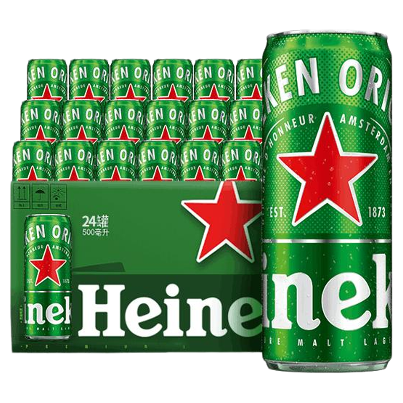 Heineken ϲ��ơ�� ����װ500ml*24�� ȫ������ ��Ʒ���ڲ��� 110.94Ԫ